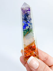 Orgonite Chakra Obelisk | Medium