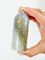 Agate and Quartz Polish Point 237g