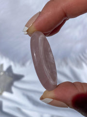 Rose Quartz Worry Stone