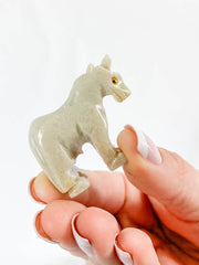 Jasper Unicorn Carving