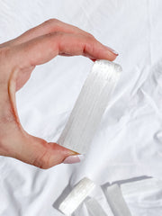 Selenite Natural Wand | X Small