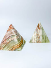 Green Onyx Pyramid | XX Large