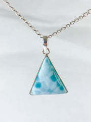 Larimar Pendant Triangle