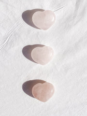 Rose Quartz Heart | Extra Small