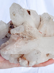 Himalayan Quartz Cluster with Inclusions 1.6kg