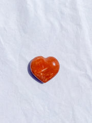 Peach MoonStone Heart | Small