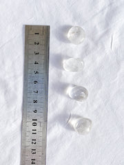 Clear Quartz Tumbles | Mini