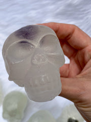 “Candles n Dreams” Skull with Mixed Crystals Soap
