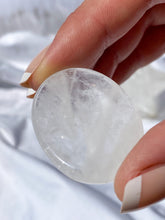 Clear Quartz Worry Stone