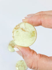 Yellow Chrysoprase Round | Medium