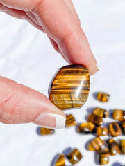 Tiger Eye Tumbles | Small