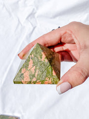 Unakite Pyramid | Large