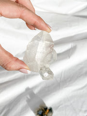Balance Duo: Clear Quartz + Smoky Quartz | Large