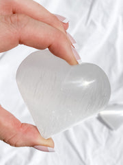 Selenite Heart | X Large