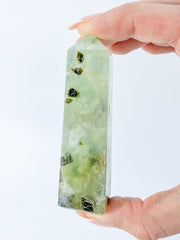 Prehnite Obelisk 103g