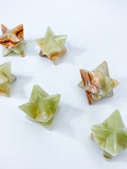 Green Onyx Merkaba | Large