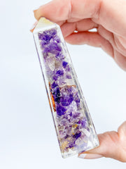 Orgonite Amethyst Obelisk | Medium