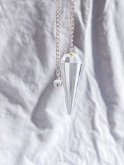 Clear Quartz Pendulum