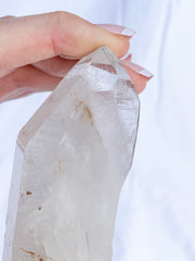 Himalayan Quartz Natural Point with Inclusions 273g