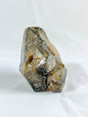 Smoky Quartz with Actinolite Elestial Natural Mineral Specimen 311g