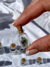 Sapphire and Glass Jar Mini
