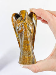 Tiger Eye Angel | Large