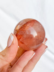 Fire Quartz Sphere | Medium