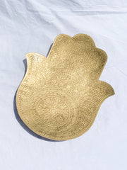 Hamsa Bronze Dish Light | XX Large