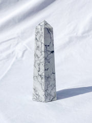 Howlite Polished Point 140g