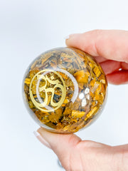 Orgonite Tiger Eye Sphere | X Large