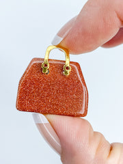 Gold Stone Bag Carving | Mini