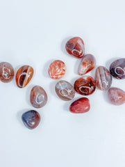 Dark Carnelian Tumbles | Small