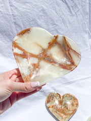 Green Onyx Heart Bowl | X Large