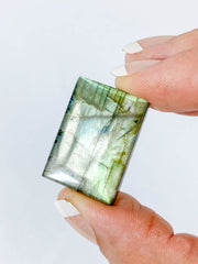 Labradorite Cabochon Square | Small