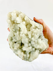 White Chalcedony Cluster 1kg