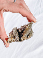 Quartz Natural Mineral Specimen Cluster 353g