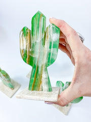 Onyx Cactus Carving | Large