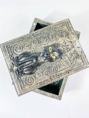 Black Cat Protection Silver Box