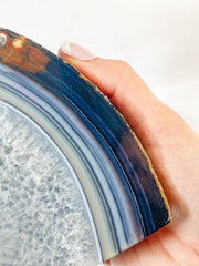 Agate Bookend 1917g