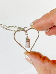 Love Crystals Pendant Selenite