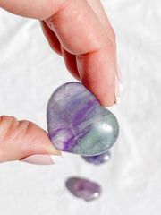 Fluorite Heart | Extra Small