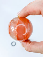 Onyx Orange Sphere | Large