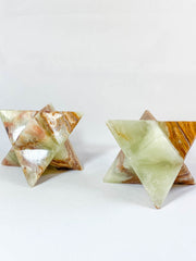 Green Onyx Merkaba XXL