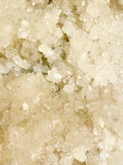 Glass Apophyllite Cluster with Druzy 3kg