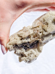 Himalayan Quartz Cluster with Inclusions 341g
