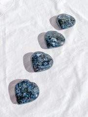 Larvikite Heart | Large