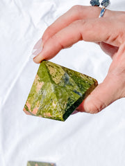 Unakite Pyramid | Large