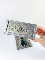 Black Cat Protection Silver Box