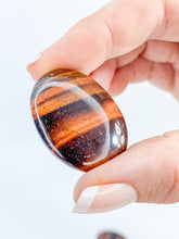 Red Tiger Eye Worry Stone