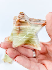 Green Onyx Merkaba | Large
